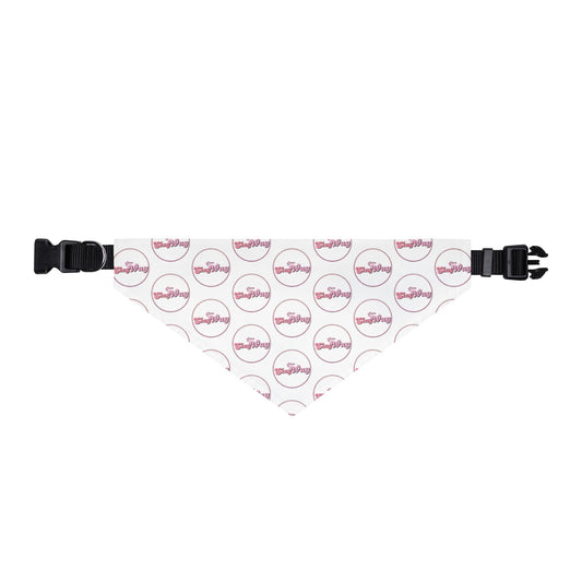 Clip-on Pet Bandana — "SlayWay" Logo Pattern