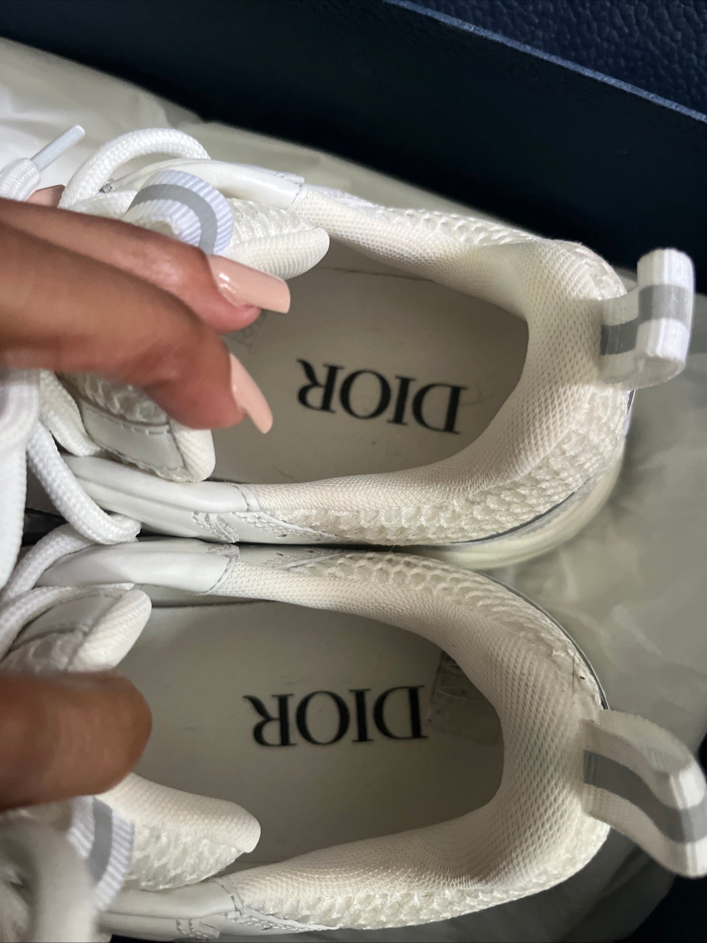 Dior “B22” Sneakers (White)