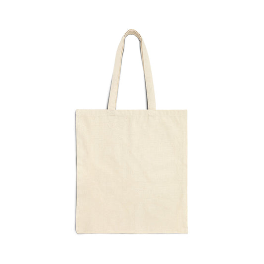 Tote Bag — “SlayWay” Retro Script Cotton Canvas Shopper
