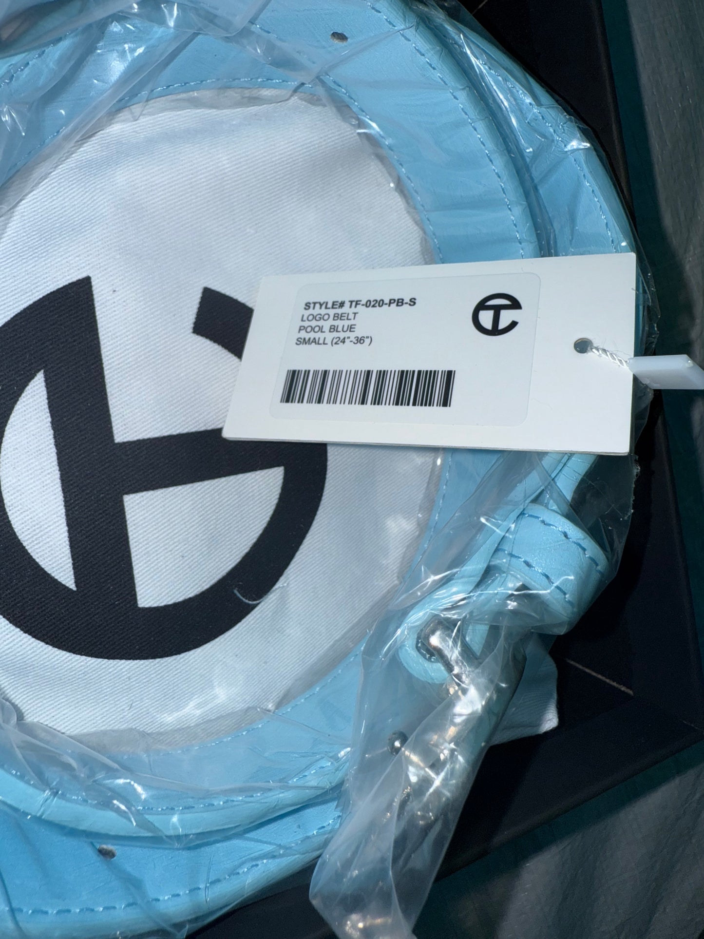 Telfar Pool Blue Belt