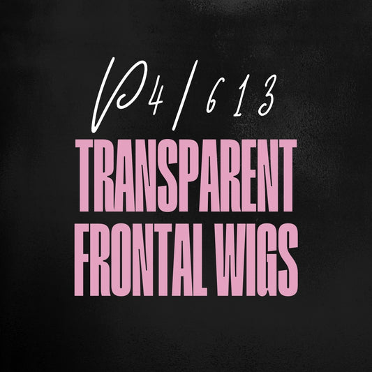 (P4/613) Transparent Frontal Wigs