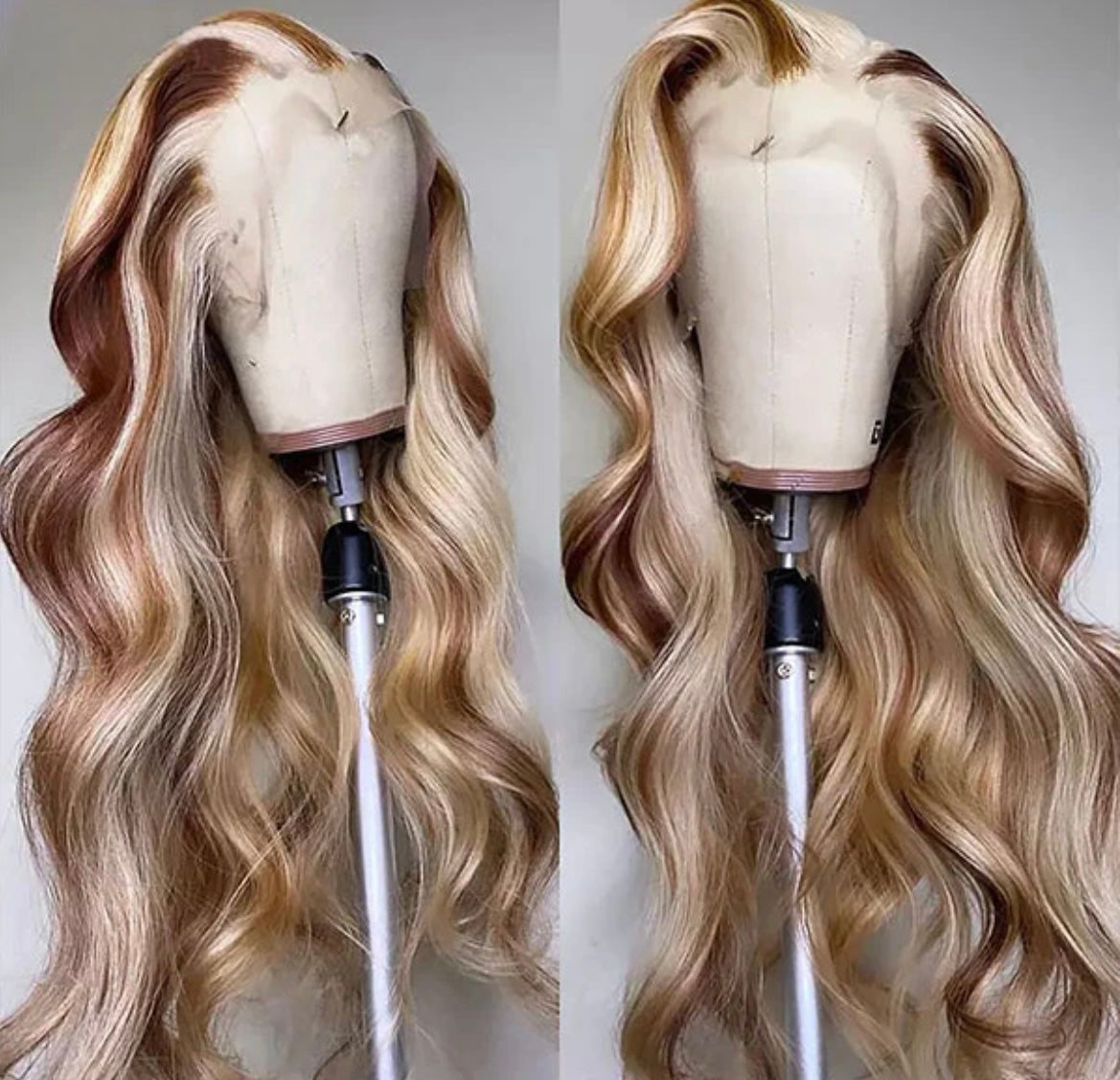(P4/613) Transparent Frontal Wigs