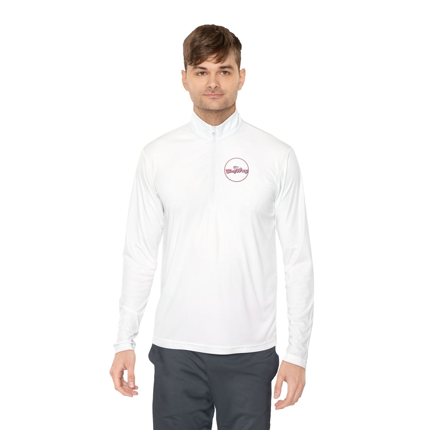 'SlayWay' Quarter-Zip Pullover