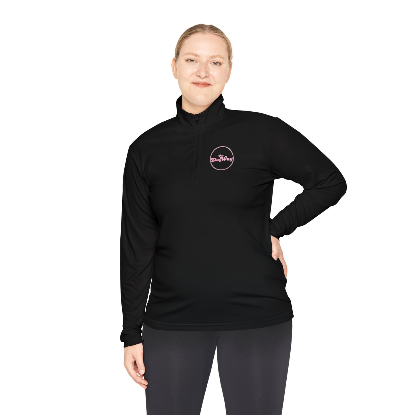 'SlayWay' Quarter-Zip Pullover