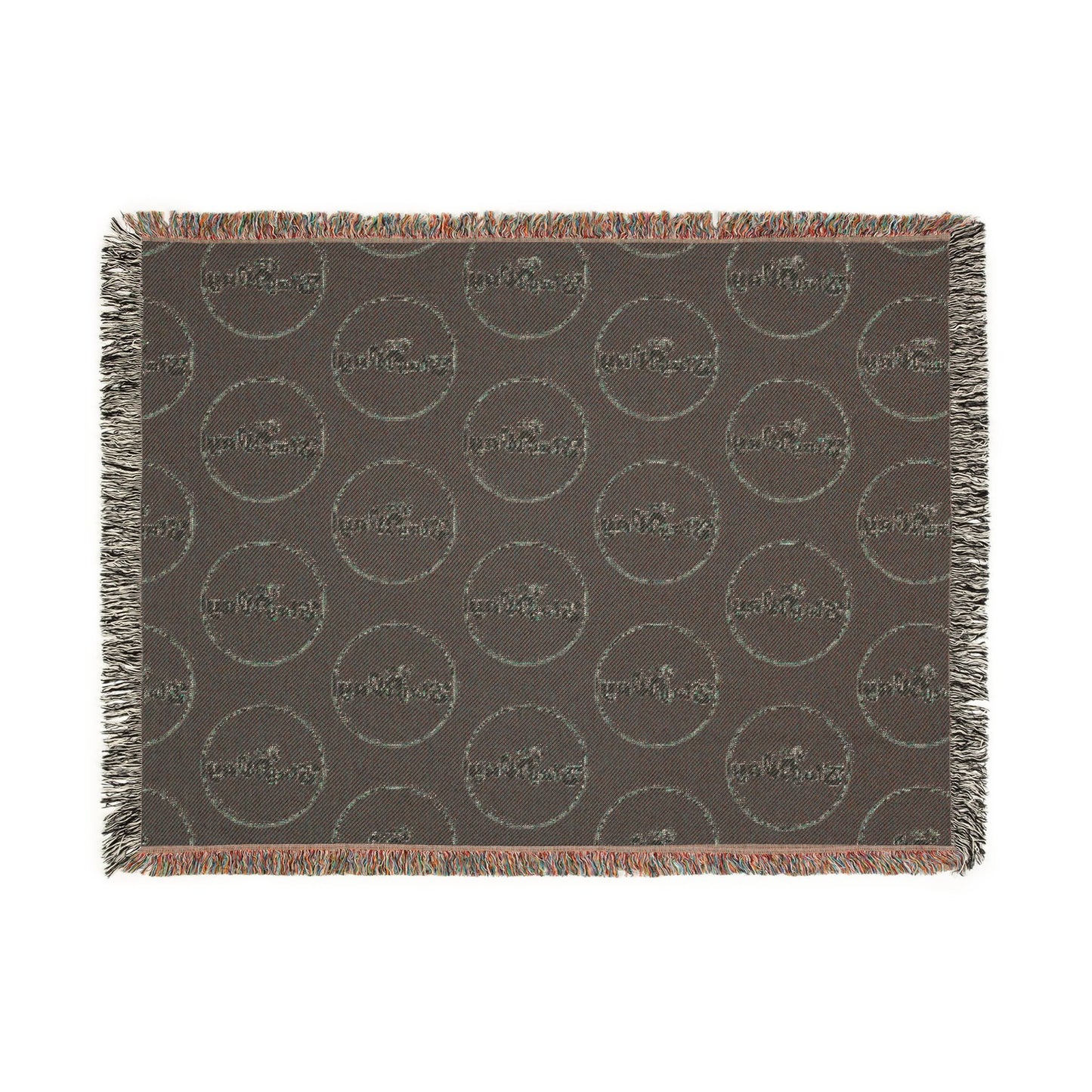 Woven Blanket — "SlayWay" Throw Blanket, Cozy Decorative Fringe Blanket