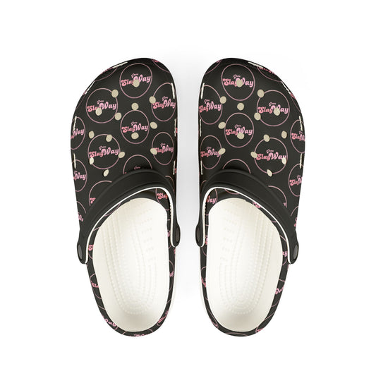 Patterned Foam Clogs — 'SlayWay' All-Over Print