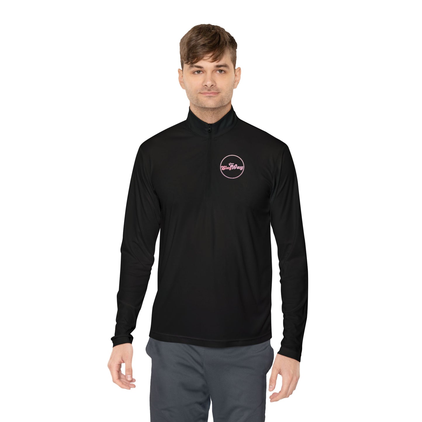 'SlayWay' Quarter-Zip Pullover