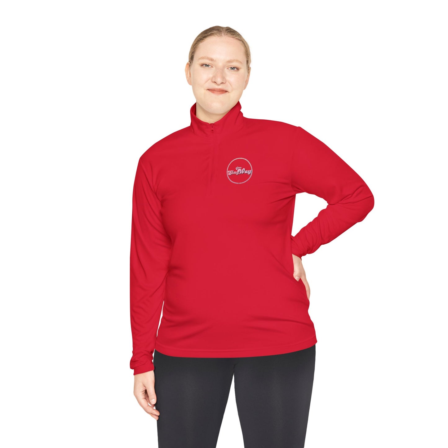 'SlayWay' Quarter-Zip Pullover