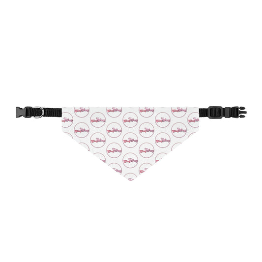 Clip-on Pet Bandana — "SlayWay" Logo Pattern