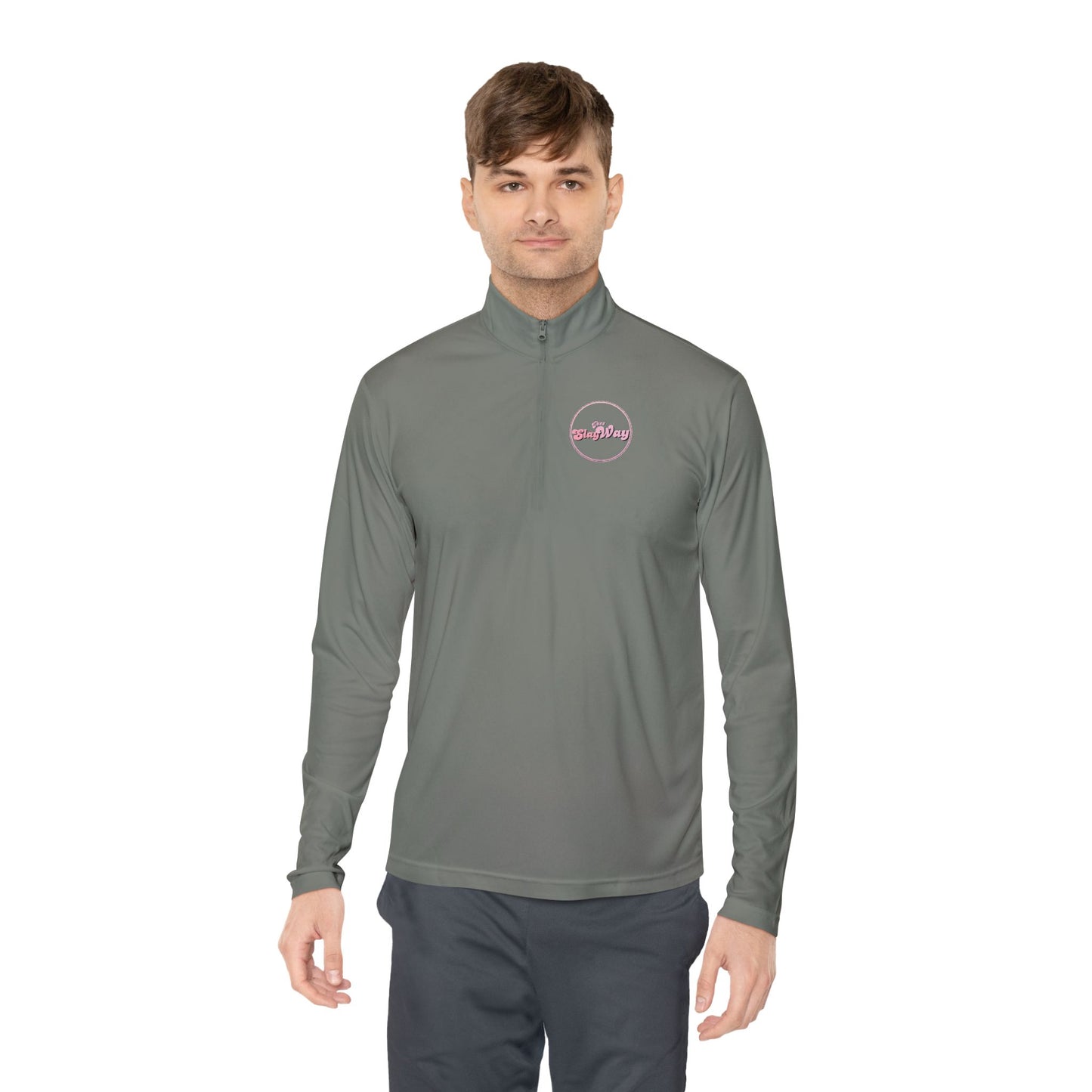 'SlayWay' Quarter-Zip Pullover