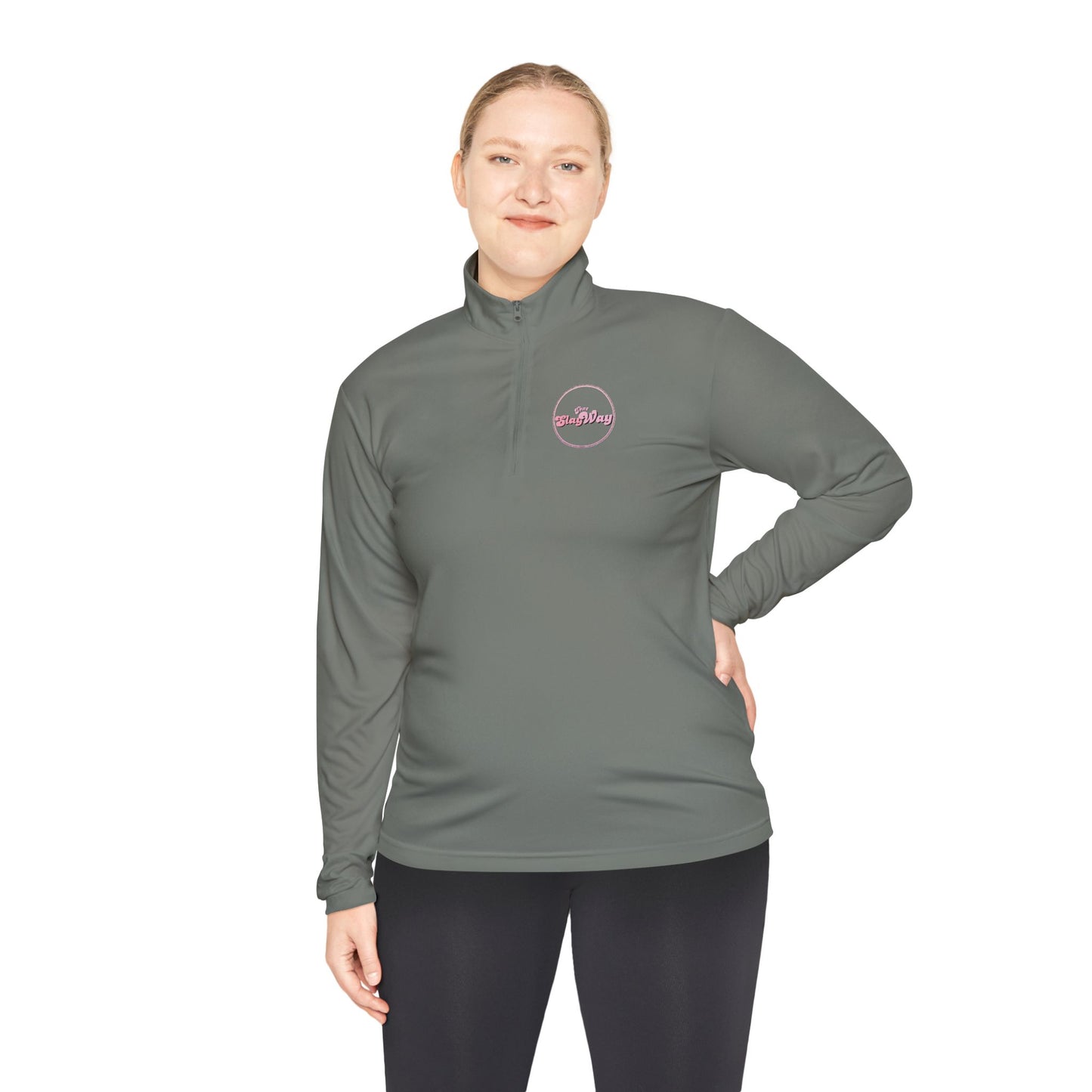 'SlayWay' Quarter-Zip Pullover