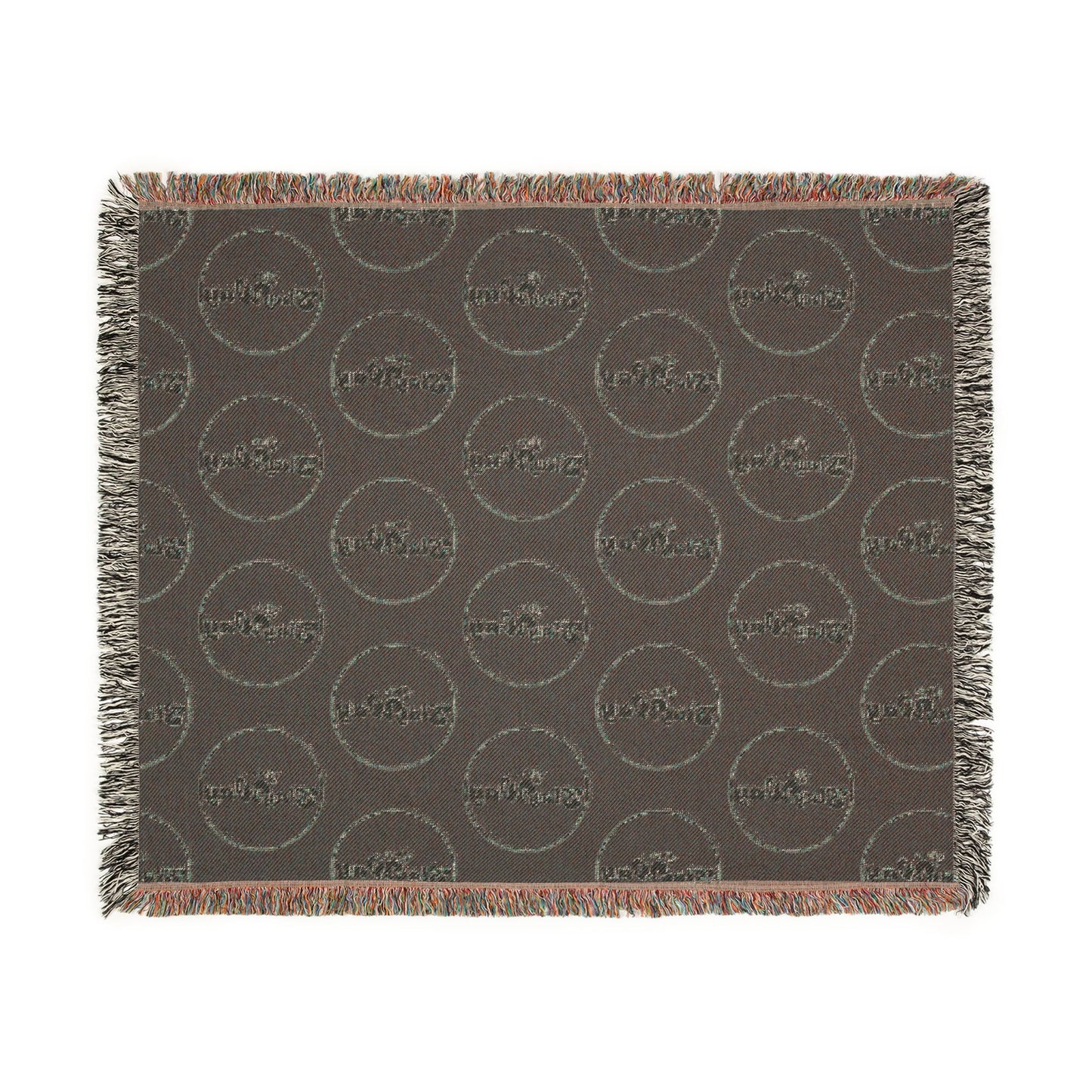 Woven Blanket — "SlayWay" Throw Blanket, Cozy Decorative Fringe Blanket