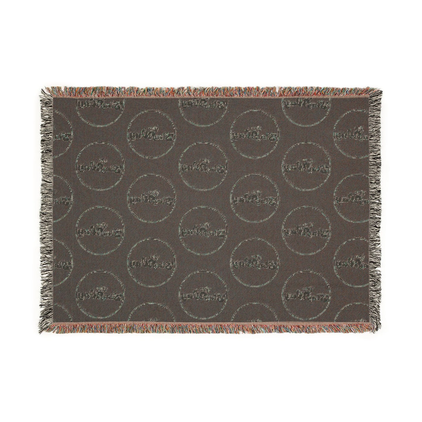 Woven Blanket — "SlayWay" Throw Blanket, Cozy Decorative Fringe Blanket