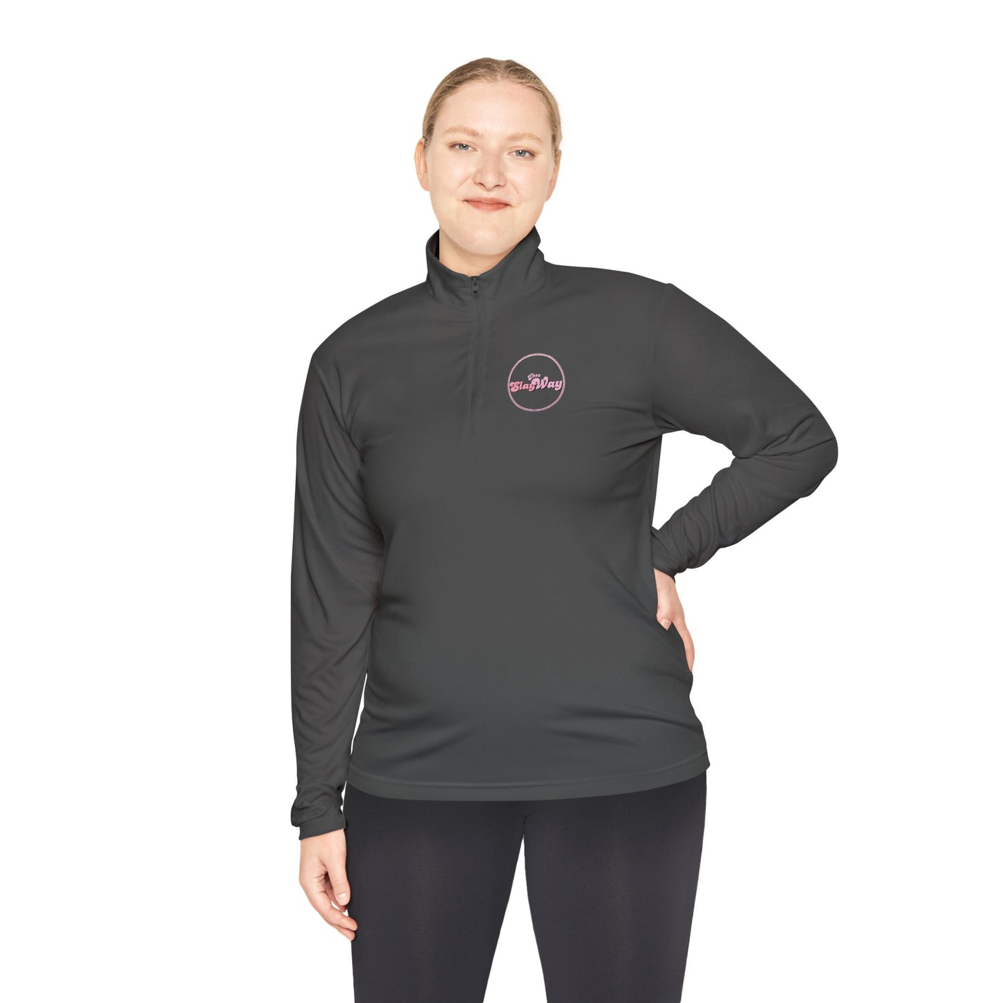 'SlayWay' Quarter-Zip Pullover