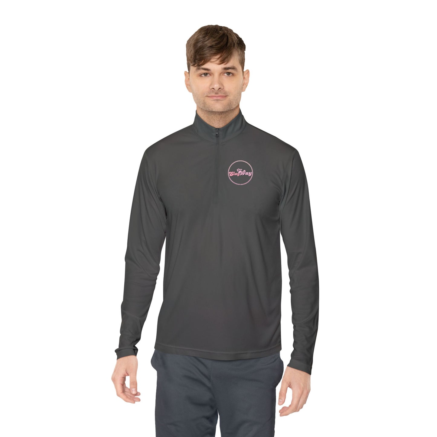 'SlayWay' Quarter-Zip Pullover