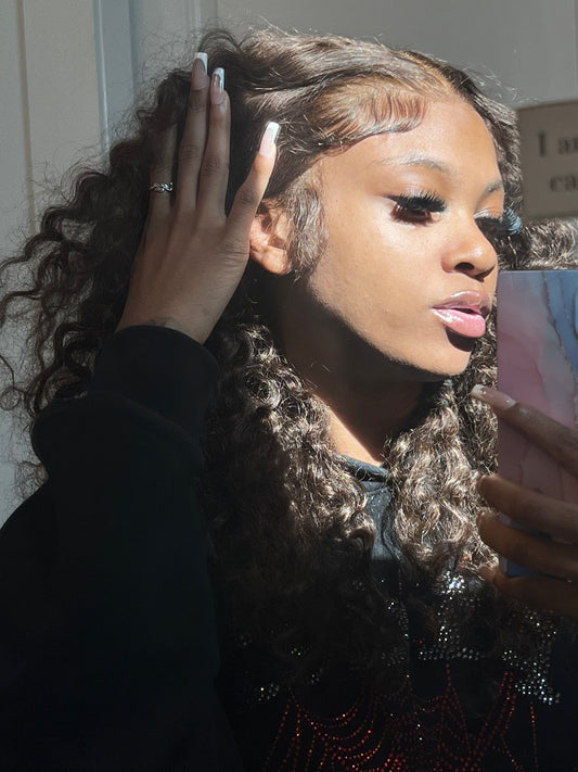 30 Inch (13x6) Chocolate SlayWay Kinky Curly Wig Sale