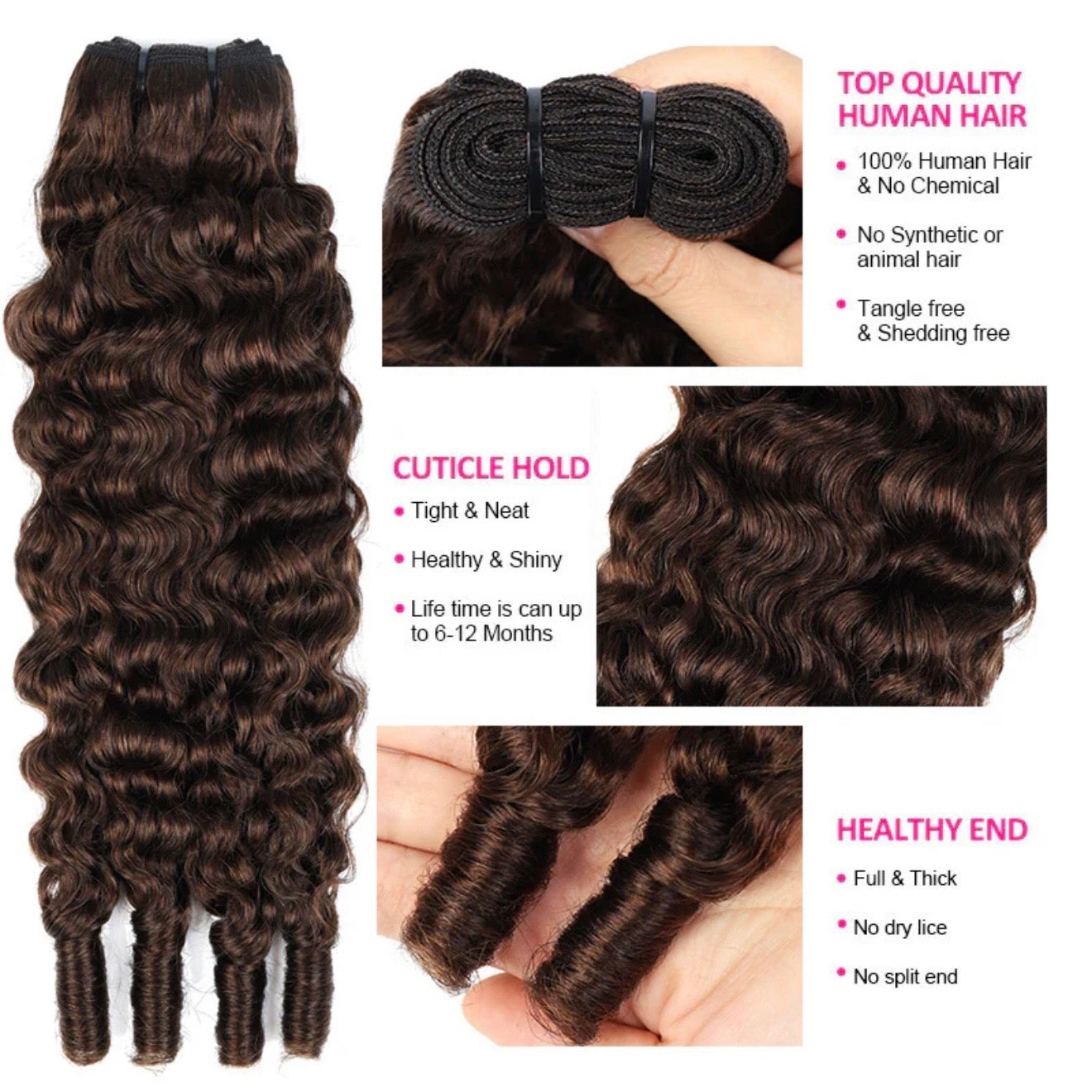 SlayWay Burmese Curly Bundles