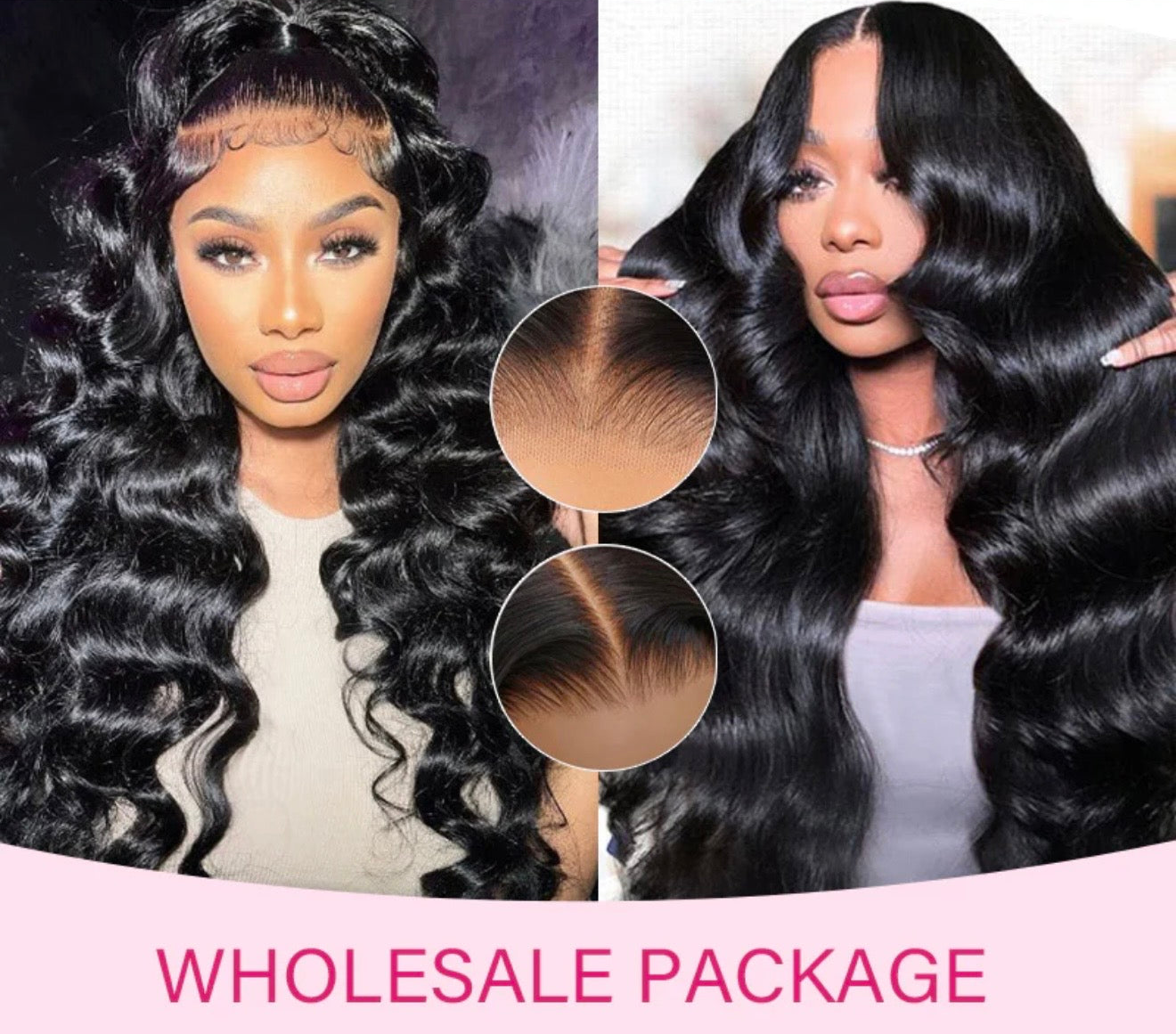 5 Wig Wholesale Package #1 (Frontals)