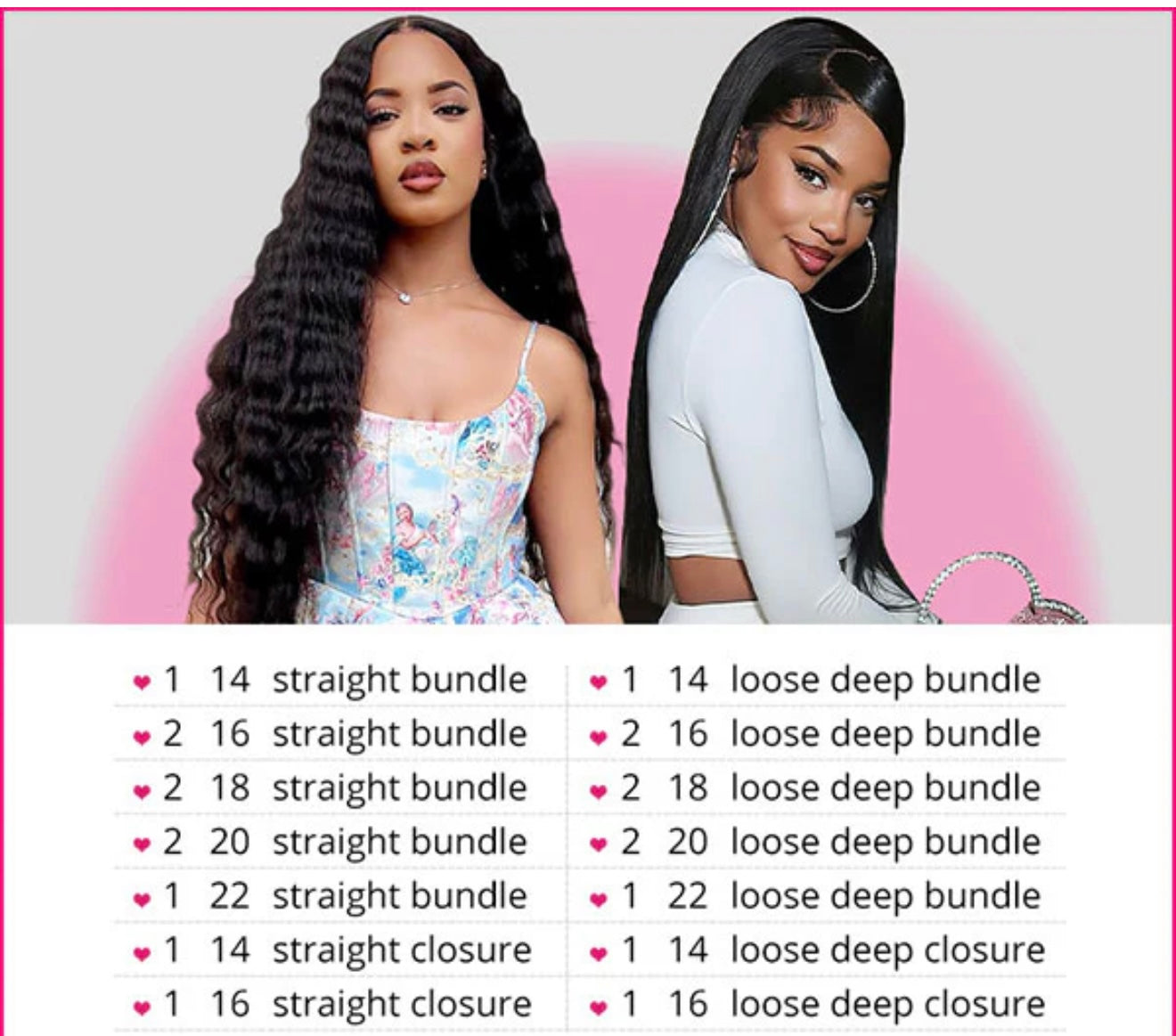 Wholesale Bundle + Closure Package (20 Pieces)