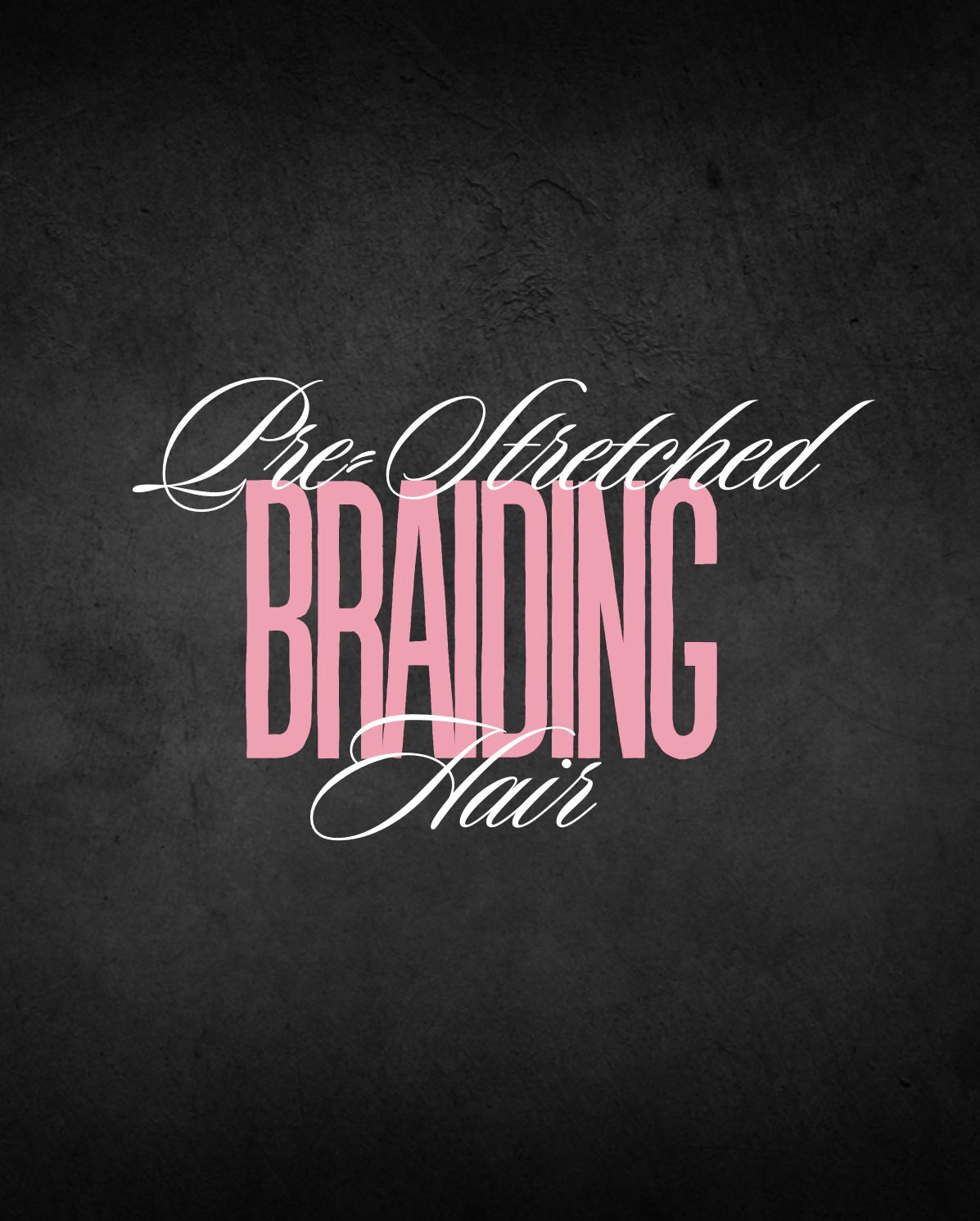 “X-Pressions” (Pre-Stretched) Braiding Hair