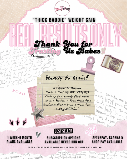 “Thick Baddie” Weight Gain